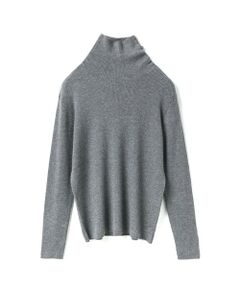 mizuiro ind / ミズイロインド ニット・セーター | mizuiro ind ボタン付きリブハイネックプルオーバー