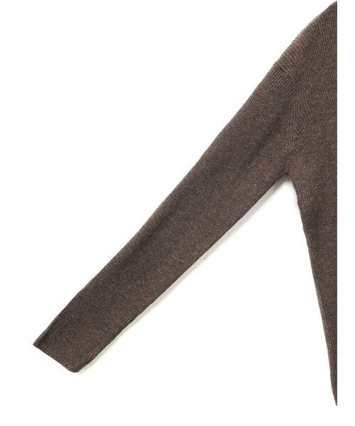 mizuiro ind / ミズイロインド ニット・セーター | mizuiro ind ボタン付きリブハイネックプルオーバー | 詳細4