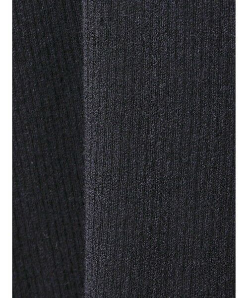 mizuiro ind / ミズイロインド ニット・セーター | mizuiro ind ボタン付きリブハイネックプルオーバー | 詳細9
