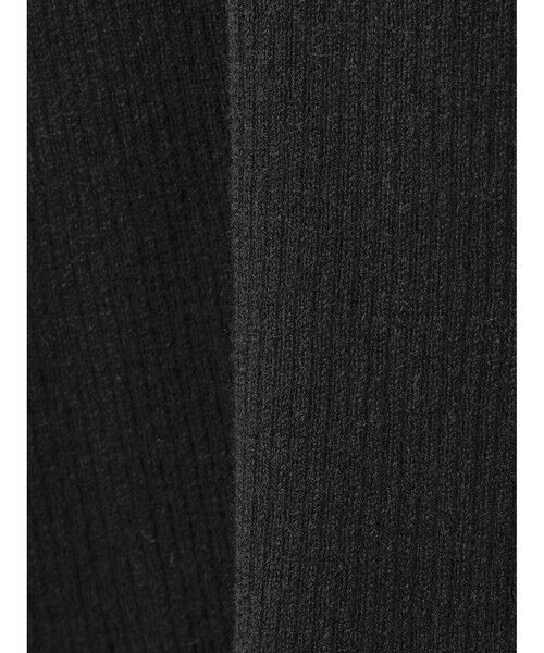 mizuiro ind / ミズイロインド ニット・セーター | mizuiro ind ボタン付きリブハイネックプルオーバー | 詳細19