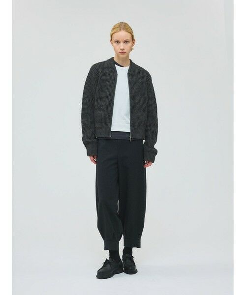 mizuiro ind / ミズイロインド ブルゾン | mizuiro ind ワッフルジップブルゾン | 詳細12