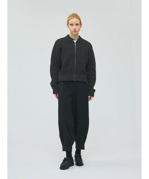 mizuiro ind / ミズイロインド ブルゾン | mizuiro ind ワッフルジップブルゾン | 詳細8