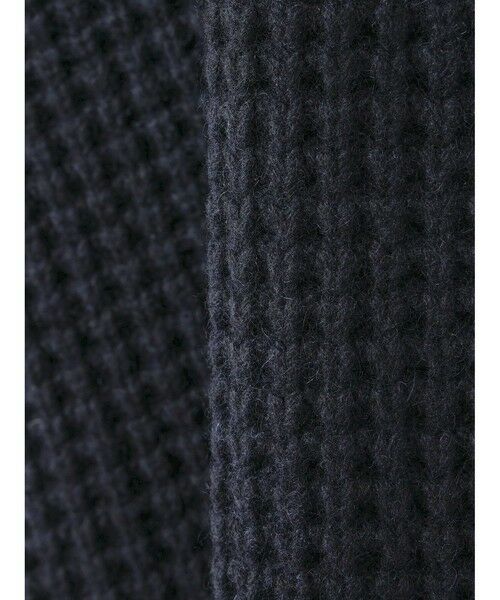 mizuiro ind / ミズイロインド ベスト | mizuiro ind ワッフルハイネックベスト | 詳細2