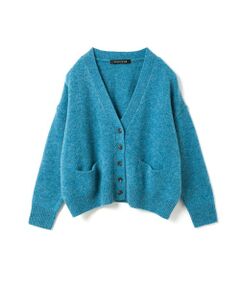 mizuiro ind / ミズイロインド カーディガン・ボレロ | mizuiro ind MG/Vネックワイドカーディガン