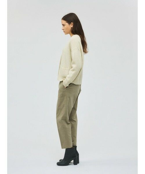 mizuiro ind / ミズイロインド カーディガン・ボレロ | mizuiro ind MG/Vネックワイドカーディガン | 詳細9