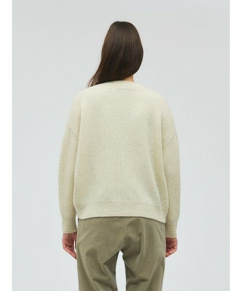 mizuiro ind / ミズイロインド カーディガン・ボレロ | mizuiro ind MG/Vネックワイドカーディガン | 詳細6