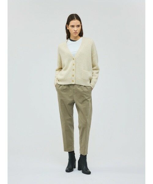 mizuiro ind / ミズイロインド カーディガン・ボレロ | mizuiro ind MG/Vネックワイドカーディガン | 詳細7