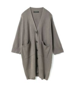 mizuiro ind / ミズイロインド カーディガン・ボレロ | mizuiro ind ワイドVネックカーディガン