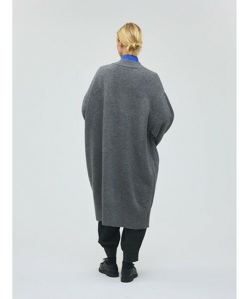 mizuiro ind / ミズイロインド カーディガン・ボレロ | mizuiro ind ワイドVネックカーディガン | 詳細9