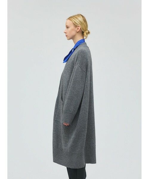 mizuiro ind / ミズイロインド カーディガン・ボレロ | mizuiro ind ワイドVネックカーディガン | 詳細4