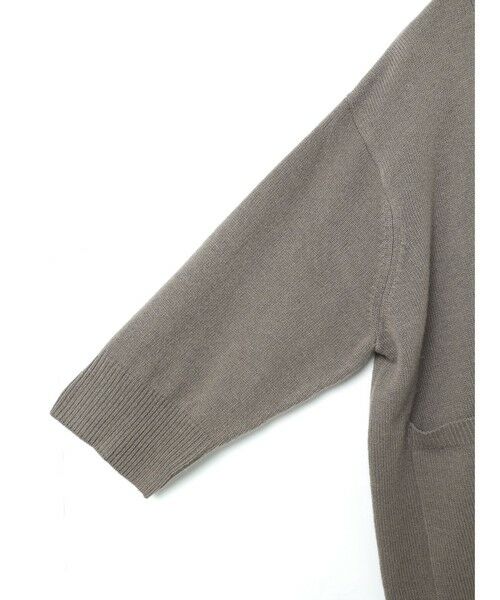 mizuiro ind / ミズイロインド カーディガン・ボレロ | mizuiro ind ワイドVネックカーディガン | 詳細12