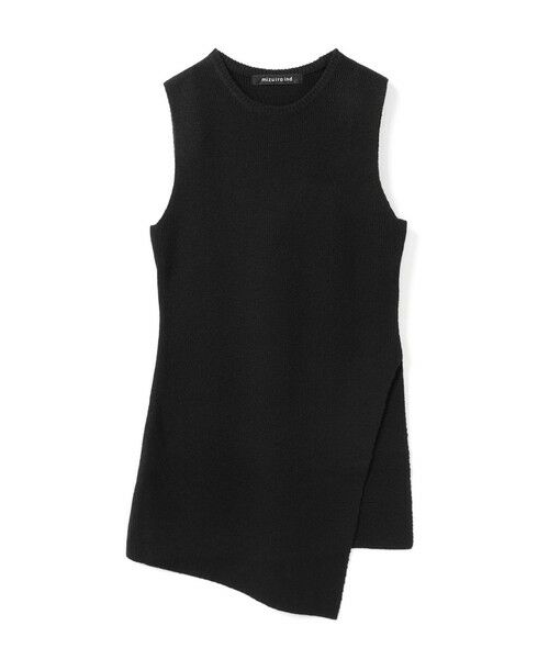 mizuiro ind / ミズイロインド ベスト | mizuiro ind サイドスリットリブベスト | 詳細2