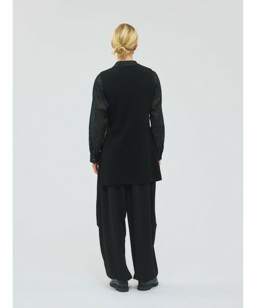 mizuiro ind / ミズイロインド ベスト | mizuiro ind サイドスリットリブベスト | 詳細10