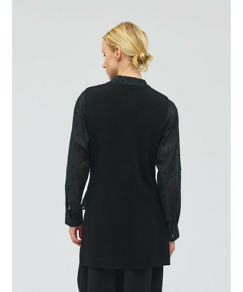 mizuiro ind / ミズイロインド ベスト | mizuiro ind サイドスリットリブベスト | 詳細6