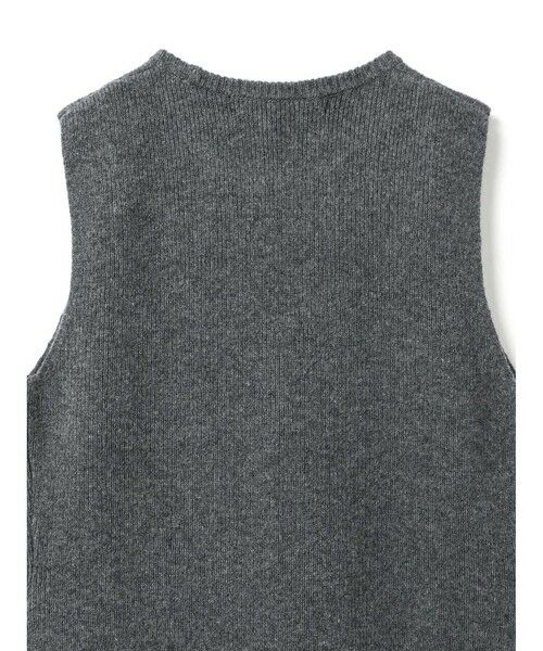 mizuiro ind / ミズイロインド ベスト | mizuiro ind サイドスリットリブベスト | 詳細16