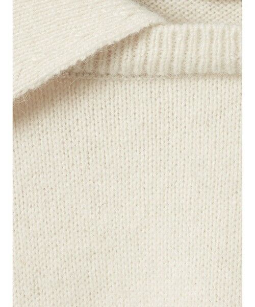 mizuiro ind / ミズイロインド ニット・セーター | mizuiro ind ハイゲージ襟付きプルオーバー | 詳細1
