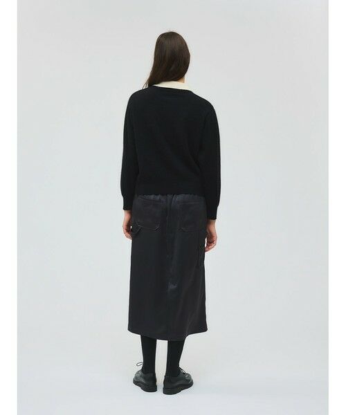 mizuiro ind / ミズイロインド ニット・セーター | mizuiro ind ハイゲージ襟付きプルオーバー | 詳細11