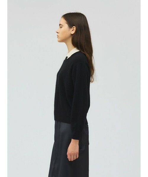 mizuiro ind / ミズイロインド ニット・セーター | mizuiro ind ハイゲージ襟付きプルオーバー | 詳細6
