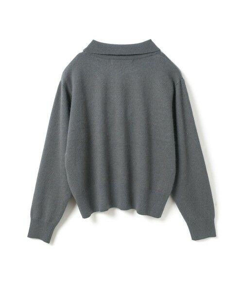 mizuiro ind / ミズイロインド ニット・セーター | mizuiro ind ハイゲージ襟付きプルオーバー | 詳細17