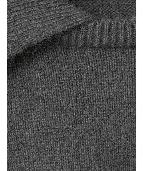 mizuiro ind / ミズイロインド ニット・セーター | mizuiro ind ハイゲージ襟付きプルオーバー | 詳細13