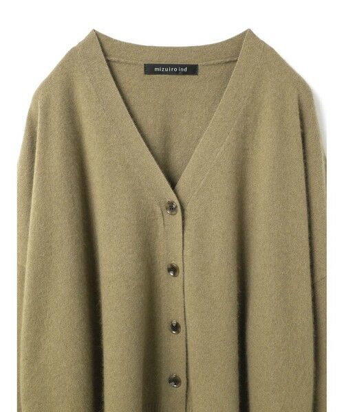mizuiro ind / ミズイロインド カーディガン・ボレロ | mizuiro ind Vネックカーディガン | 詳細12