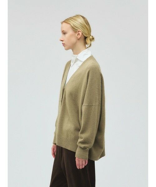 mizuiro ind / ミズイロインド カーディガン・ボレロ | mizuiro ind Vネックカーディガン | 詳細5