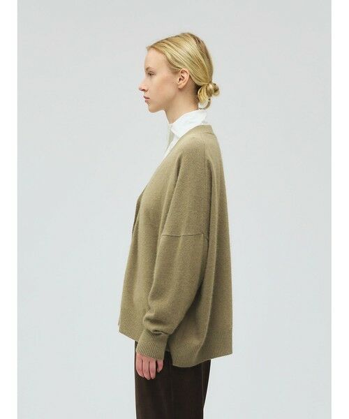 mizuiro ind / ミズイロインド カーディガン・ボレロ | mizuiro ind Vネックカーディガン | 詳細6