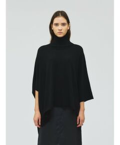 mizuiro ind / ミズイロインド ニット・セーター | mizuiro ind ポンチョライクプルオーバー