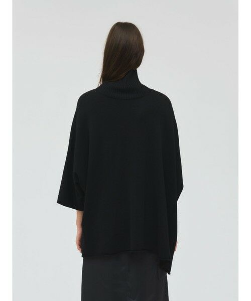 mizuiro ind / ミズイロインド ニット・セーター | mizuiro ind ポンチョライクプルオーバー | 詳細16