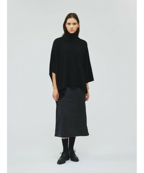 mizuiro ind / ミズイロインド ニット・セーター | mizuiro ind ポンチョライクプルオーバー | 詳細17