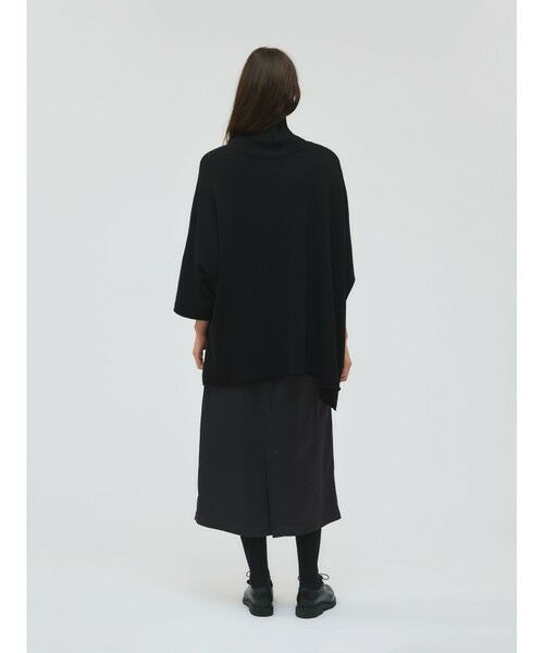 mizuiro ind / ミズイロインド ニット・セーター | mizuiro ind ポンチョライクプルオーバー | 詳細20