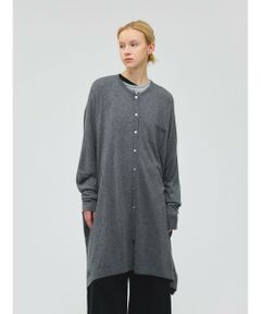 mizuiro ind / ミズイロインド ドレス | mizuiro ind ハイゲージスタンドカラーワンピース