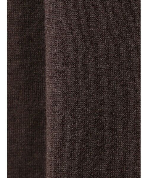 mizuiro ind / ミズイロインド ドレス | mizuiro ind ハイゲージスタンドカラーワンピース | 詳細1