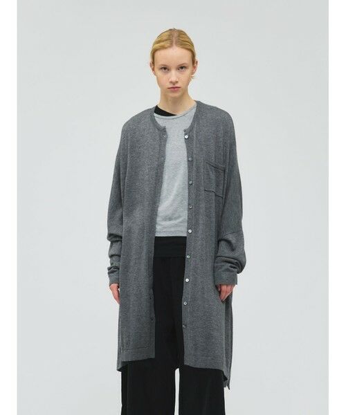 mizuiro ind / ミズイロインド ドレス | mizuiro ind ハイゲージスタンドカラーワンピース | 詳細15