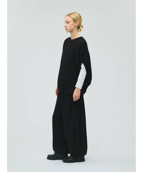 mizuiro ind / ミズイロインド ベスト | mizuiro ind コクーンワイドベスト | 詳細15