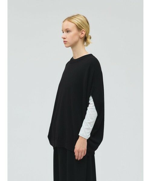 mizuiro ind / ミズイロインド ベスト | mizuiro ind コクーンワイドベスト | 詳細12