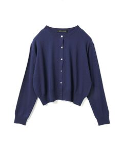 mizuiro ind / ミズイロインド カーディガン・ボレロ | mizuiro ind クルーネックショートカーディガン