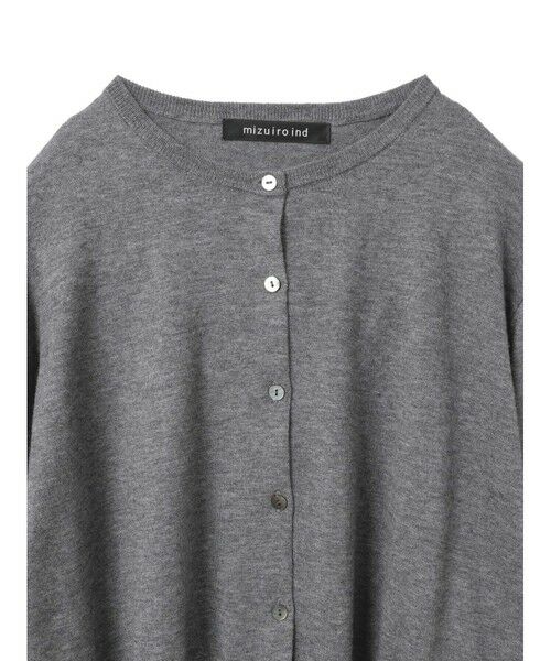 mizuiro ind / ミズイロインド カーディガン・ボレロ | mizuiro ind クルーネックショートカーディガン | 詳細15