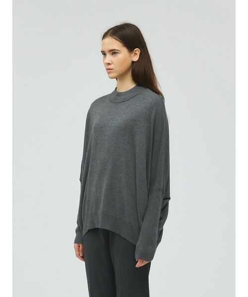 mizuiro ind / ミズイロインド ニット・セーター | mizuiro ind コクーンリブスリーブプルオーバー | 詳細5
