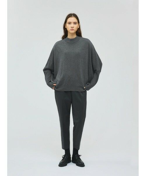 mizuiro ind / ミズイロインド ニット・セーター | mizuiro ind コクーンリブスリーブプルオーバー | 詳細8