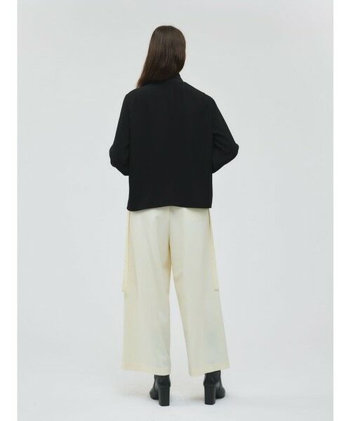 mizuiro ind / ミズイロインド シャツ・ブラウス | mizuiro ind ブルゾンライクシャツ | 詳細16