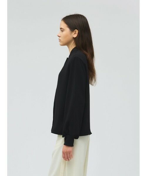 mizuiro ind / ミズイロインド シャツ・ブラウス | mizuiro ind ブルゾンライクシャツ | 詳細11