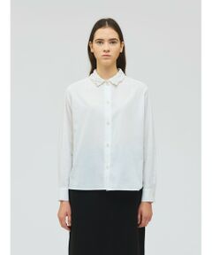 mizuiro ind / ミズイロインド シャツ・ブラウス | mizuiro ind ワッシャーカラーシャツ