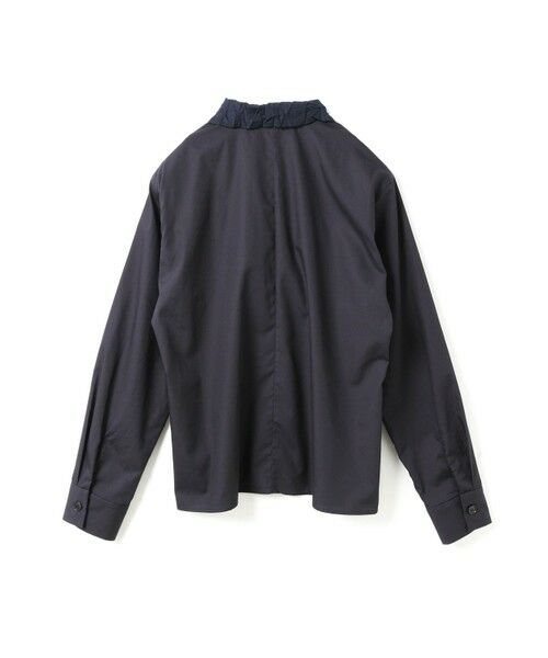 mizuiro ind / ミズイロインド シャツ・ブラウス | mizuiro ind ワッシャーカラーシャツ | 詳細4