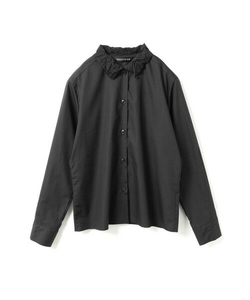 mizuiro ind/ミズイロインド mizuiro ind ワッシャーカラーシャツ ブラック(color99) FREE mizuiro ind/ミズイロインド mizuiro ind ワッシャーカラーシャツ ブラック(color99) FREE