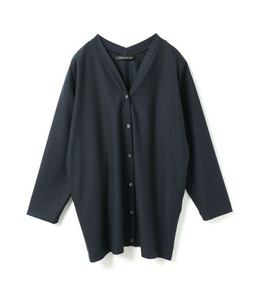 mizuiro ind/ミズイロインド mizuiro ind Vネックカーディガン ネイビー(color77) FREE mizuiro ind/ミズイロインド mizuiro ind Vネックカーディガン ネイビー(color77) FREE