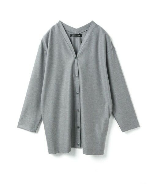 mizuiro ind / ミズイロインド カーディガン・ボレロ | mizuiro ind Vネックカーディガン | 詳細4