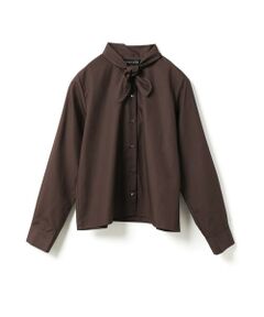mizuiro ind / ミズイロインド シャツ・ブラウス | mizuiro ind リボンタイシャツ