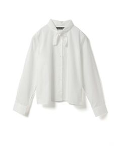 mizuiro ind / ミズイロインド シャツ・ブラウス | mizuiro ind リボンタイシャツ