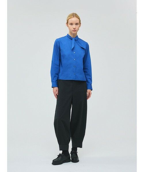 mizuiro ind / ミズイロインド シャツ・ブラウス | mizuiro ind リボンタイシャツ | 詳細12
